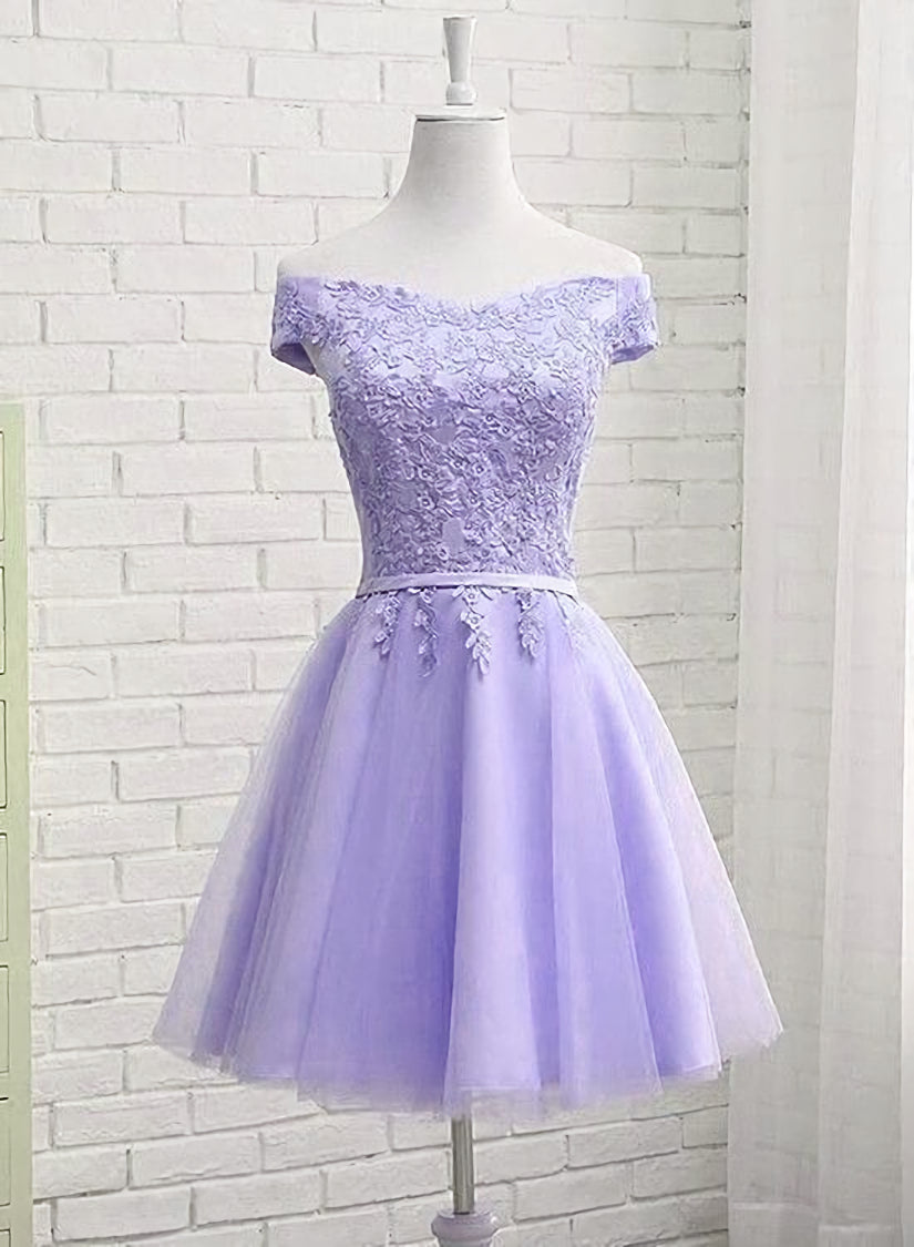 Lovely Off Shoulder Short Party Dress, Cute Corset Homecoming Dress outfit, Prom Inspo