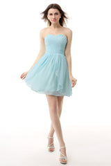 Mint Green Pleated Lace Short Corset Homecoming Dresses outfit, Party Dress Wedding Guest Dress