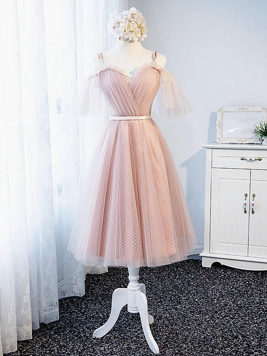 Off the Shoulder Short Pink Corset Prom Dress, Short Pink Corset Formal Graduation Corset Bridesmaid Dresses outfit, Fairy Dress