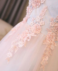 Light Pink Lace Off Shoulder Lonng Corset Prom Dress, Pink Evening Dress outfit, Evening Dress Knee Length