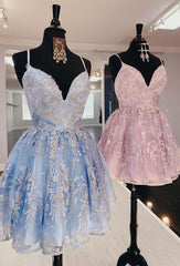 princess pink short Corset Homecoming dresses, light sky blue Corset Formal Corset Homecoming dresses, lace hoco dresses for teens Gowns, Prom Dress Blush