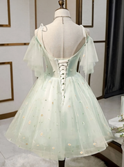 Beautiful Beads Tulle Sweetheart Neckline Corset Homecoming Dresses outfit, Formal Dresses For 35 Year Olds