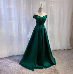 Corset Prom Dresses, Off Shoulder Satin Evening Dress, Party Dress Outfits, Homecoming Dresses Styles