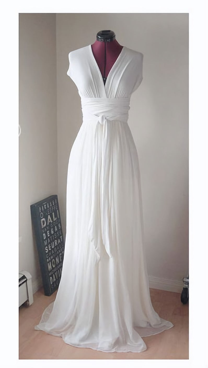 New Design The Charming White Real Made On Sale Simple Corset Prom Dresses outfit, Wedding Dress Casual