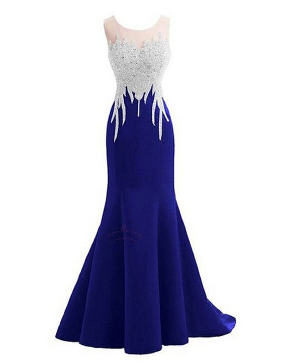 sparkly crystal Corset Prom dresses mermaid backless sleeveless long royal blue Corset Prom dresses outfit, Party Dress Brands