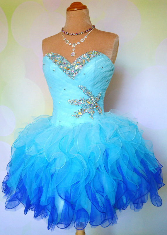 Blue Corset Homecoming Dress, Lace Corset Homecoming Gown Tulle Corset Homecoming Gowns Corset Ball Gown Party Dress, Short Corset Prom Dresses, Lace Corset Formal Dress, For Teens Gowns, Bridesmaids Dress With Sleeves