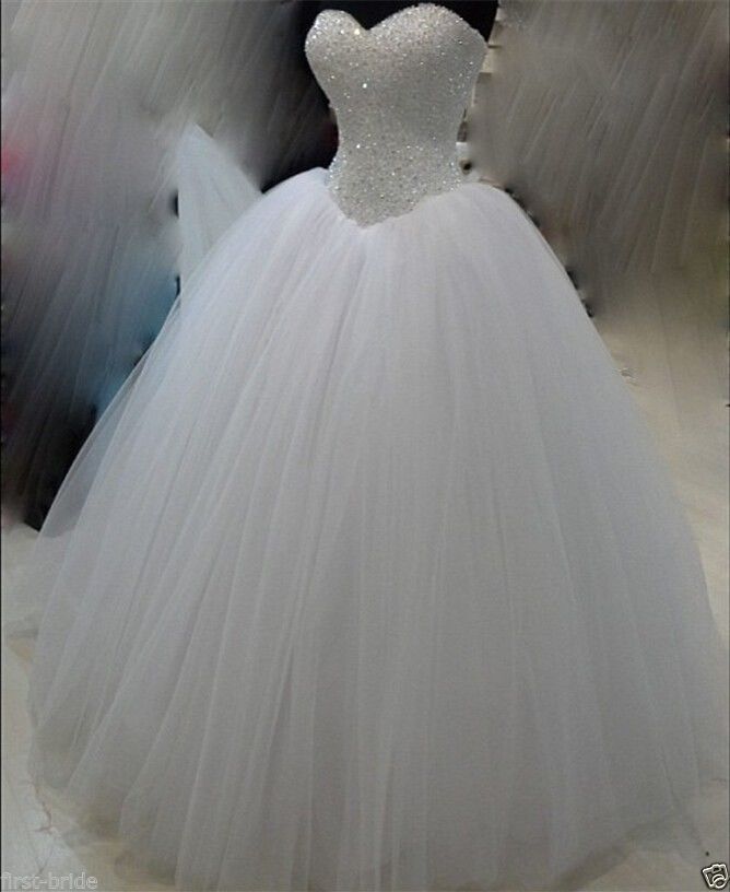 Corset Wedding dresses new white ivory beadding Corset Wedding dress bridal gown custom size outfits, Wedding Dress Deals
