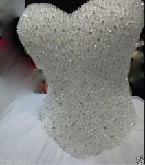 Corset Wedding dresses new white ivory beadding Corset Wedding dress bridal gown custom size outfits, Wedding Dresses Bridesmaid