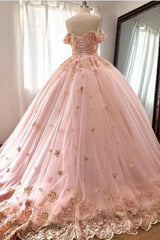 Quince Dresses Pink Corset Ball Gowns Off the Shoulder Corset Wedding Dress outfit, Wedding Dresses 2023