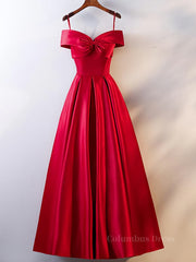 Red Tea Length Corset Prom Dresses, Red Tea Length Corset Formal Corset Bridesmaid Dresses outfit, Mismatched Bridesmaid Dress