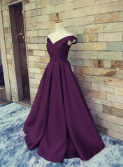 Satin Off the Shoulder Long Party Dress, Junior Corset Prom Dress outfits, Homecomming Dresses Short