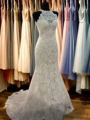 Sheath Scoop Applique Sweep Train Lace Corset Wedding Dress outfit, Wedding Dress Boho