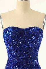 Sheath Strapless Sequins Mini Corset Homecoming Dress outfit, Formal Dress Shop