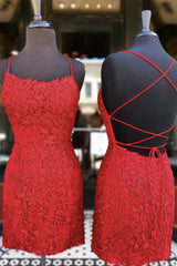 Short Red Lace Corset Prom Corset Homecoming Dress,gala dresses short,mini Corset Prom dresses outfit, Prom Dress Type