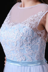 Sleeves Appliques Sheer Lace Button Floor Length Tulle Corset Prom Dresses outfit, Prom 2050