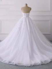 Spaghetti Straps Lace Tulle Ruffles Corset Wedding Dresses outfit, Wedding Dresses Designer
