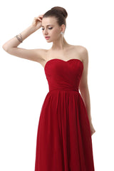 Sweetheart A-line Ruched Chiffon Long Corset Prom Dresses outfit, Elegant Dress Classy