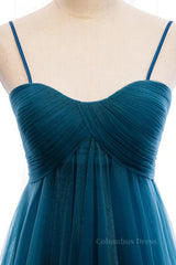 Sweetheart Neck Blue Long Corset Prom Dress, Long Blue Corset Formal Graduation Evening Dress outfit, Bachelorette Party Theme