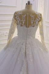 Trendy Sweetheart Long Sleevess Ivory Corset Ball Gown Corset Wedding Dress outfit, Wedding Dress Cost