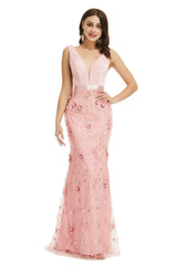Velvet Mermaid Corset Prom Dresses Lace 3D Flowers outfit, Prom Dresses Piece
